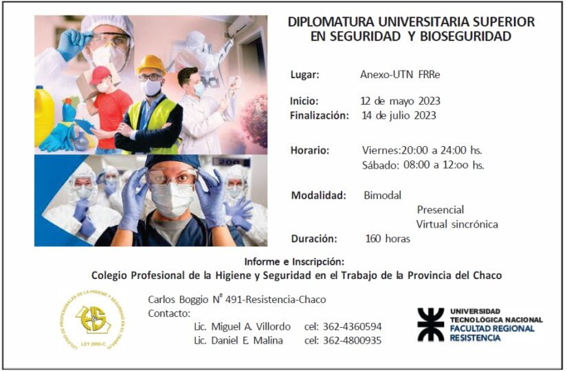 Diplomatura en Bioseguridad